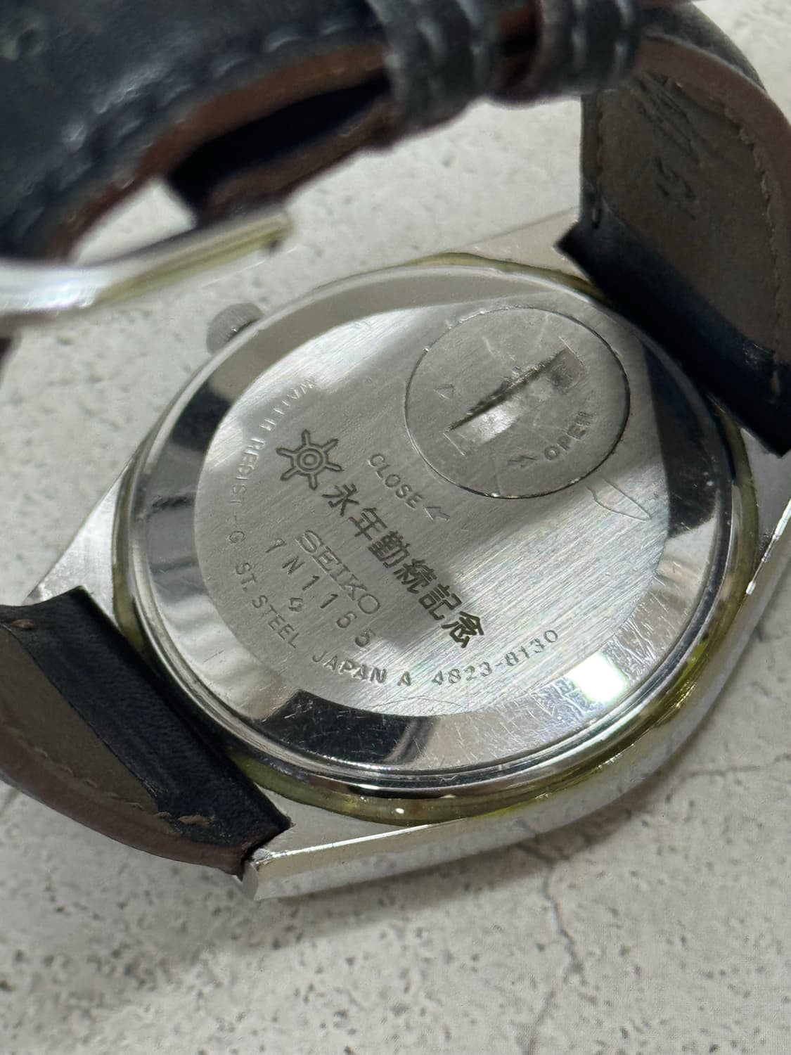 70s 빈티지 세이코 킹쿼츠 로마인덱스 상품이미지7