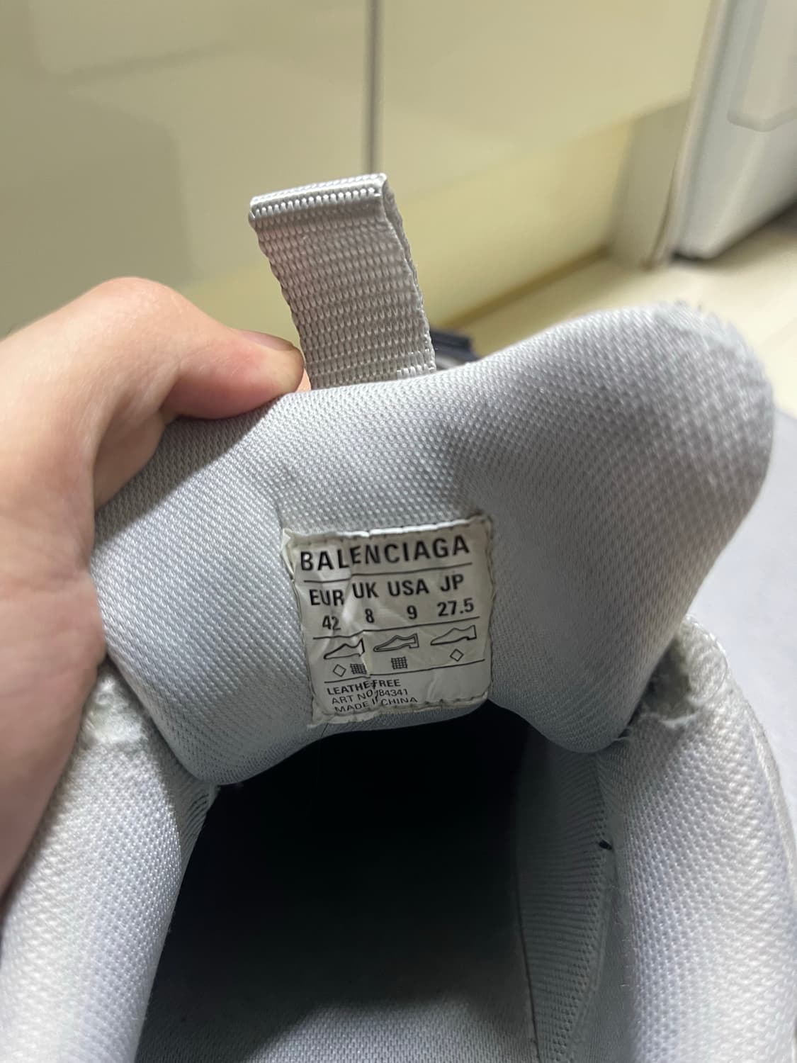 발렌시아가 카고 스니커즈 42 상품이미지5