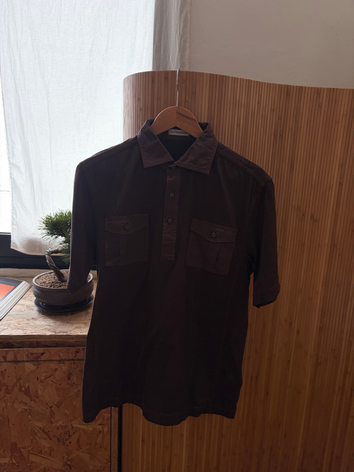 INTERMEZZO Collar T-shirt 상품이미지5