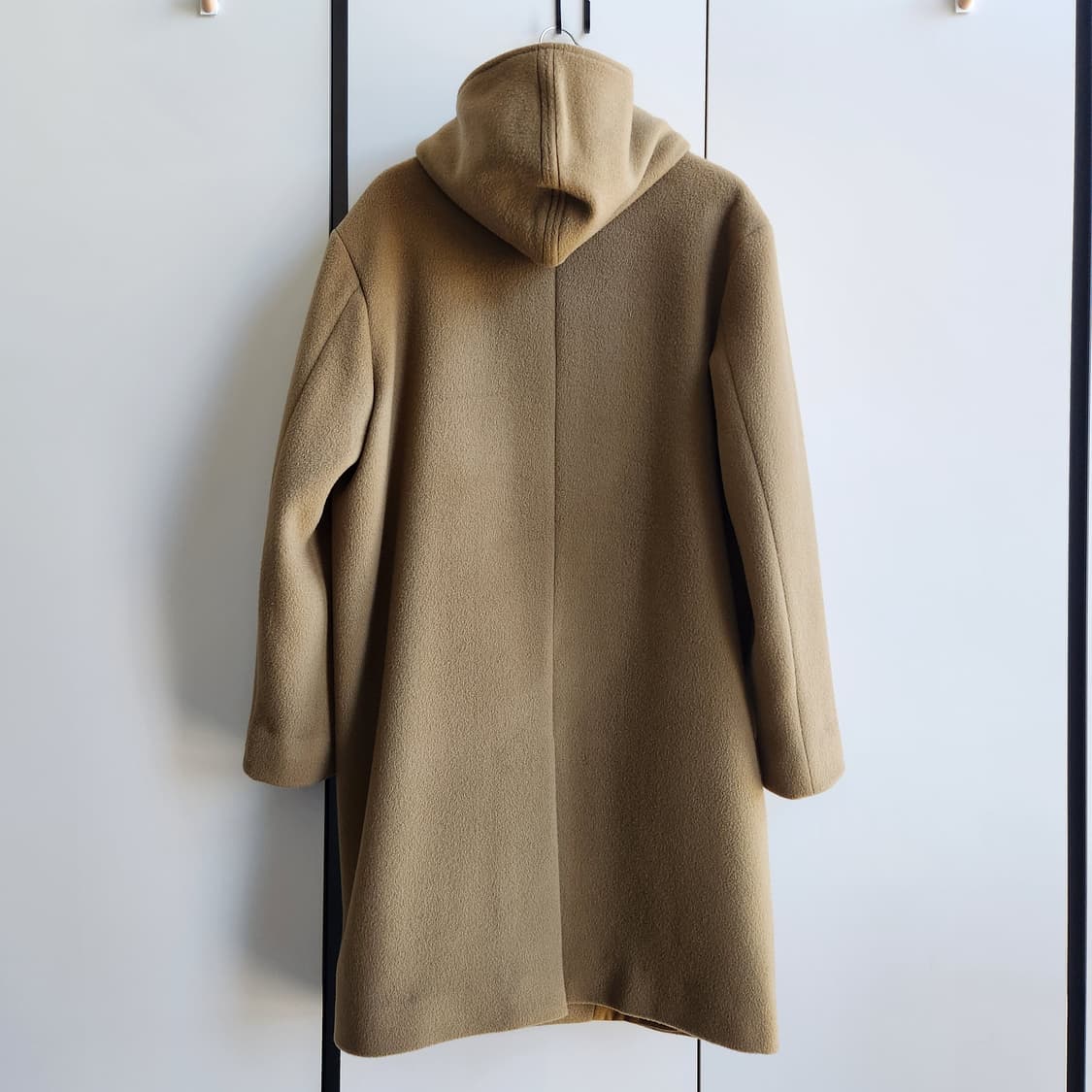 홈리 homly 후드 코트 카멜 2사이즈 상품이미지3