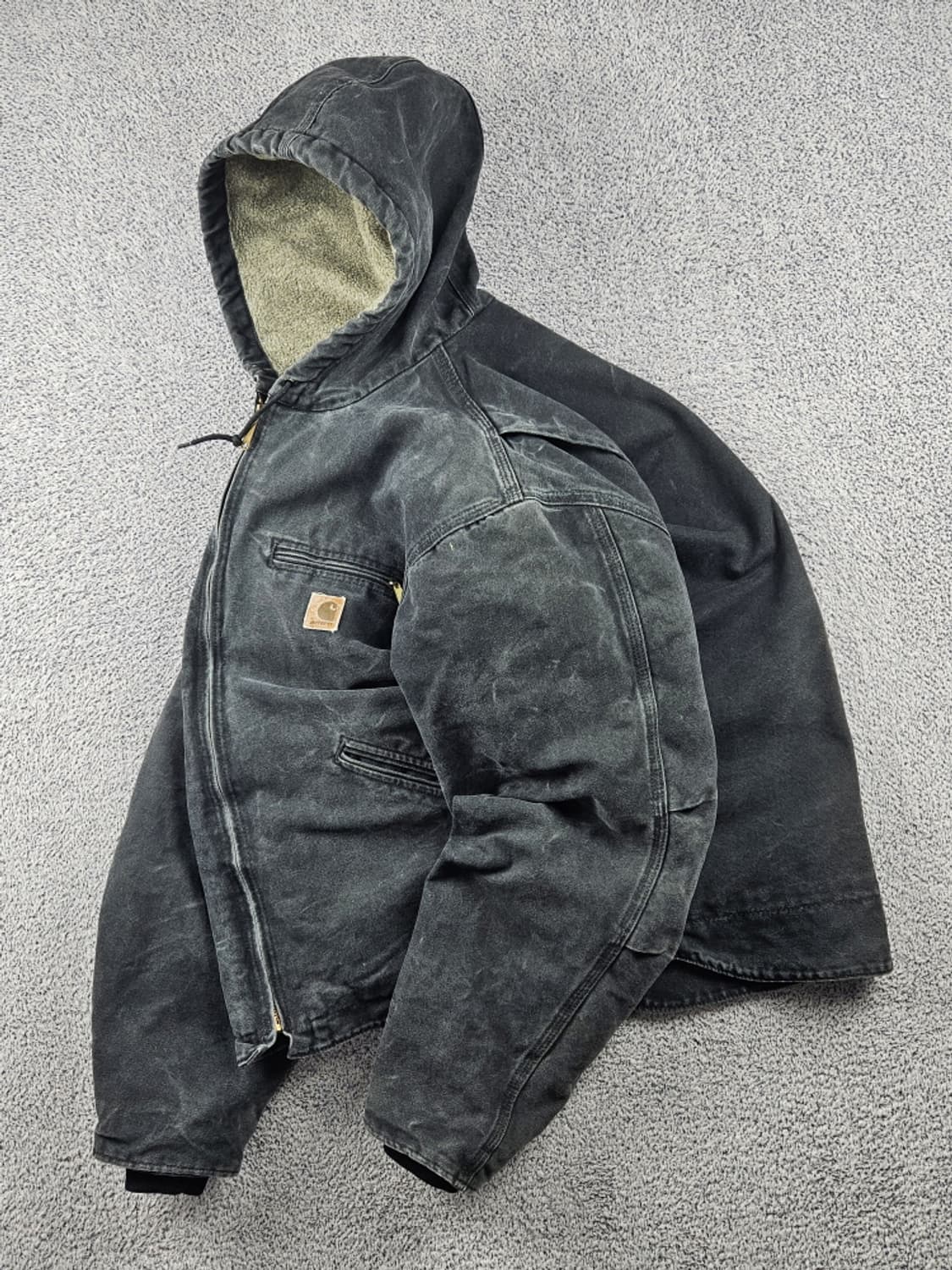 칼하트 J141 쉐르파 라이닝 후드 워크 자켓 ( L ) / 10606 상품이미지3