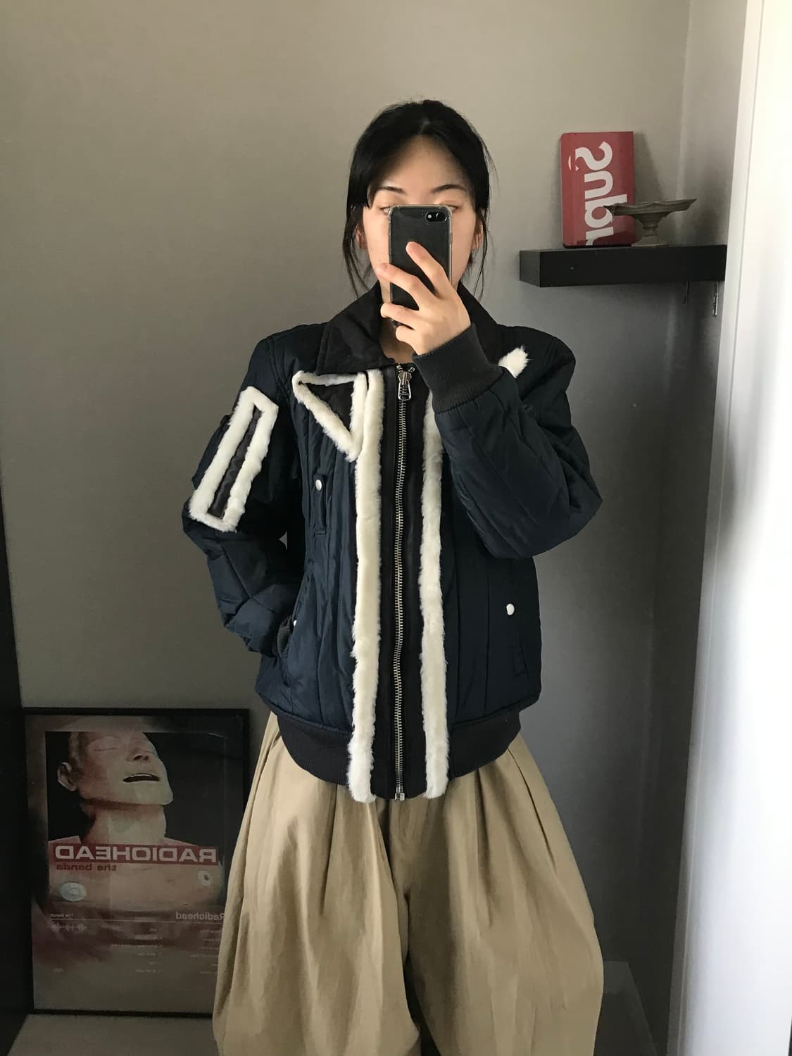 YASIRI JPN 경량 쉐르파 자켓 상품이미지2