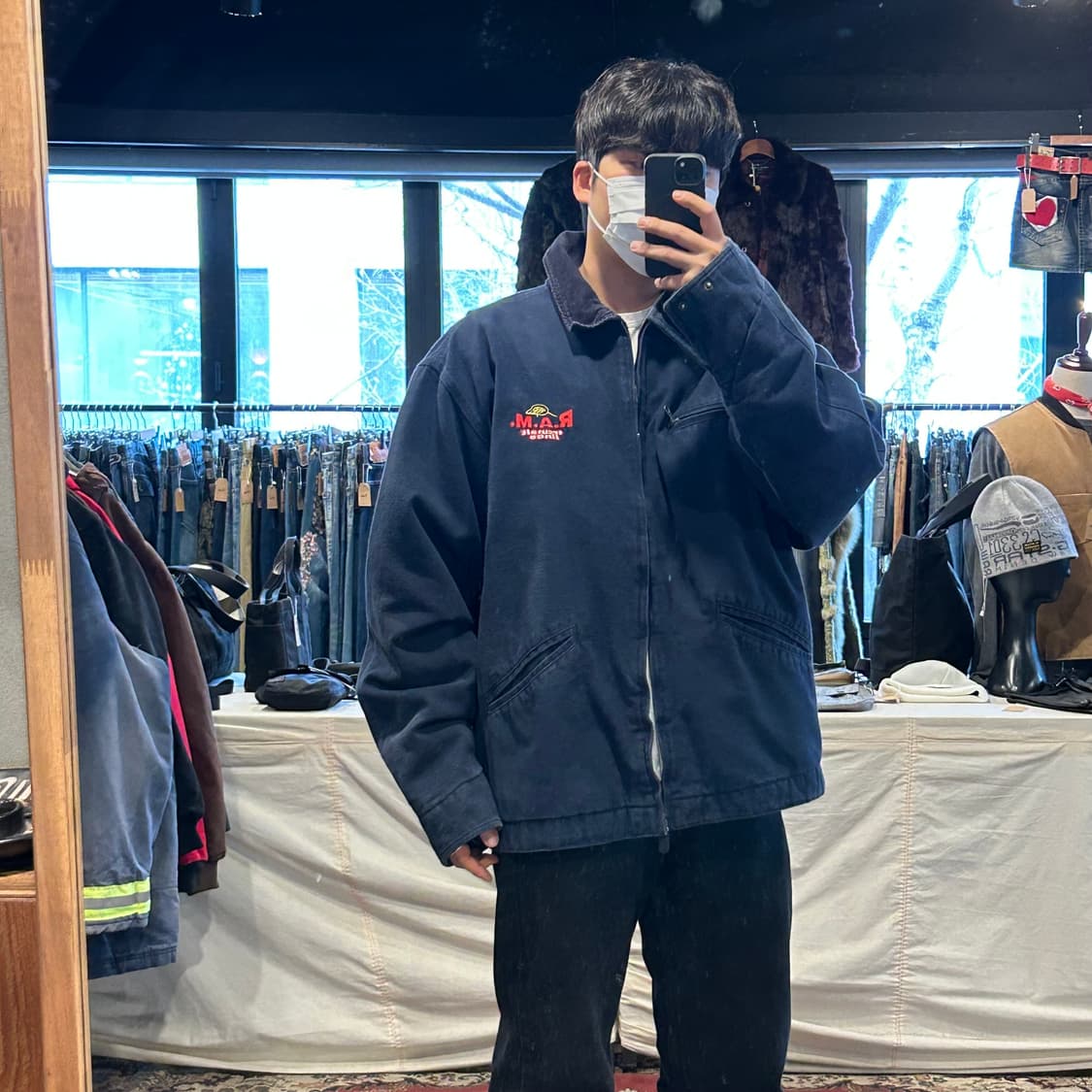 3XL) CHARLES RIVER USA 워크웨어 디트로이트 자켓 상품이미지8