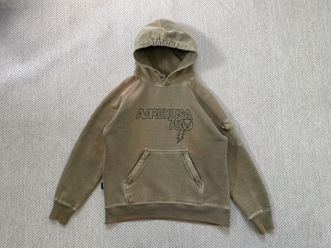 아비렉스 NY10018 후드 스웻  상품이미지1
