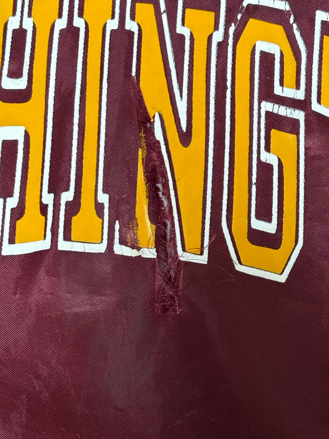 미국 NFL 워싱턴 커맨더스(레드스킨스) 90’s 공용 스타디움 점퍼 상품이미지7