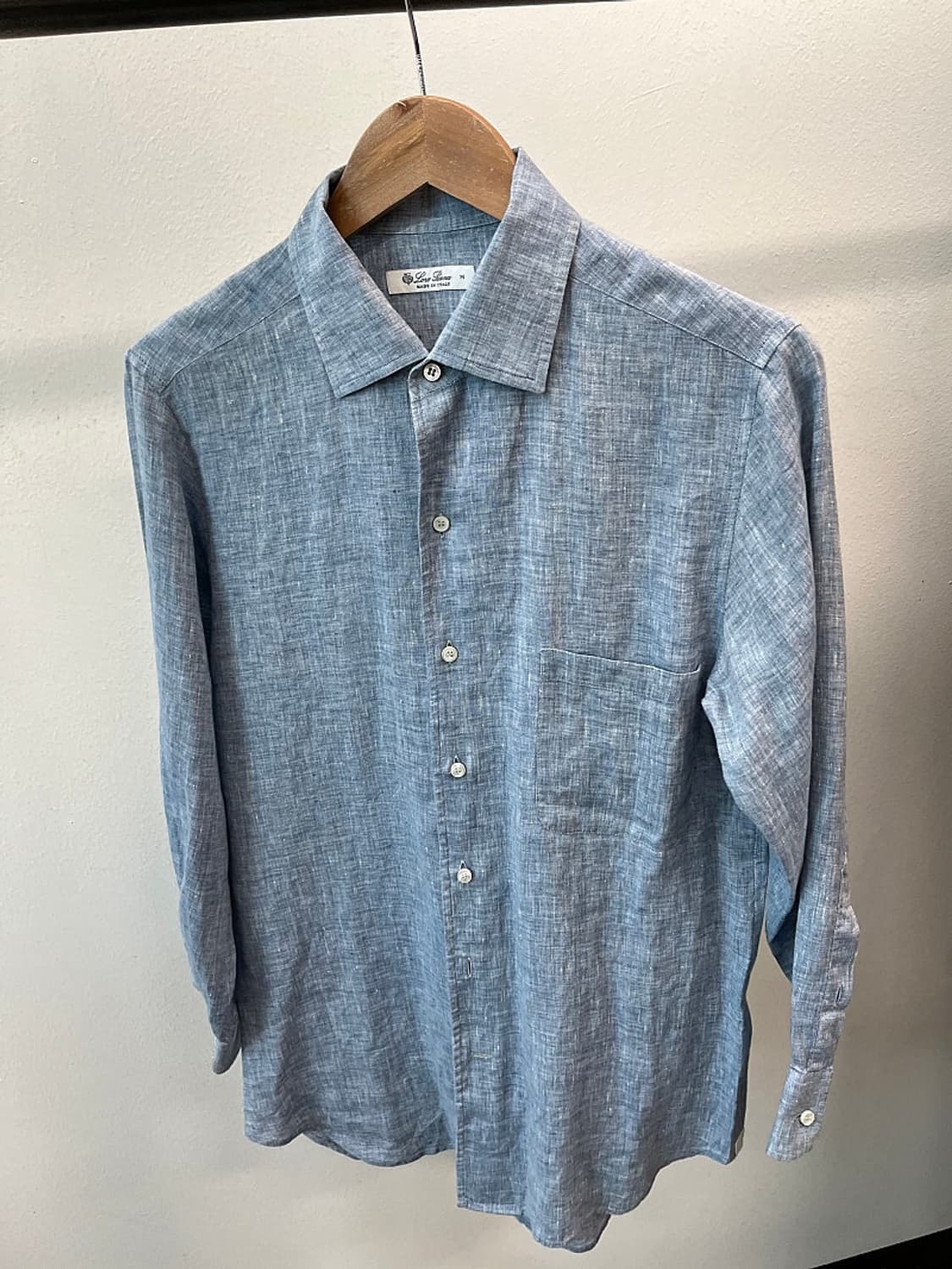 95) 로로피아나 9부 린넨셔츠   상품이미지3