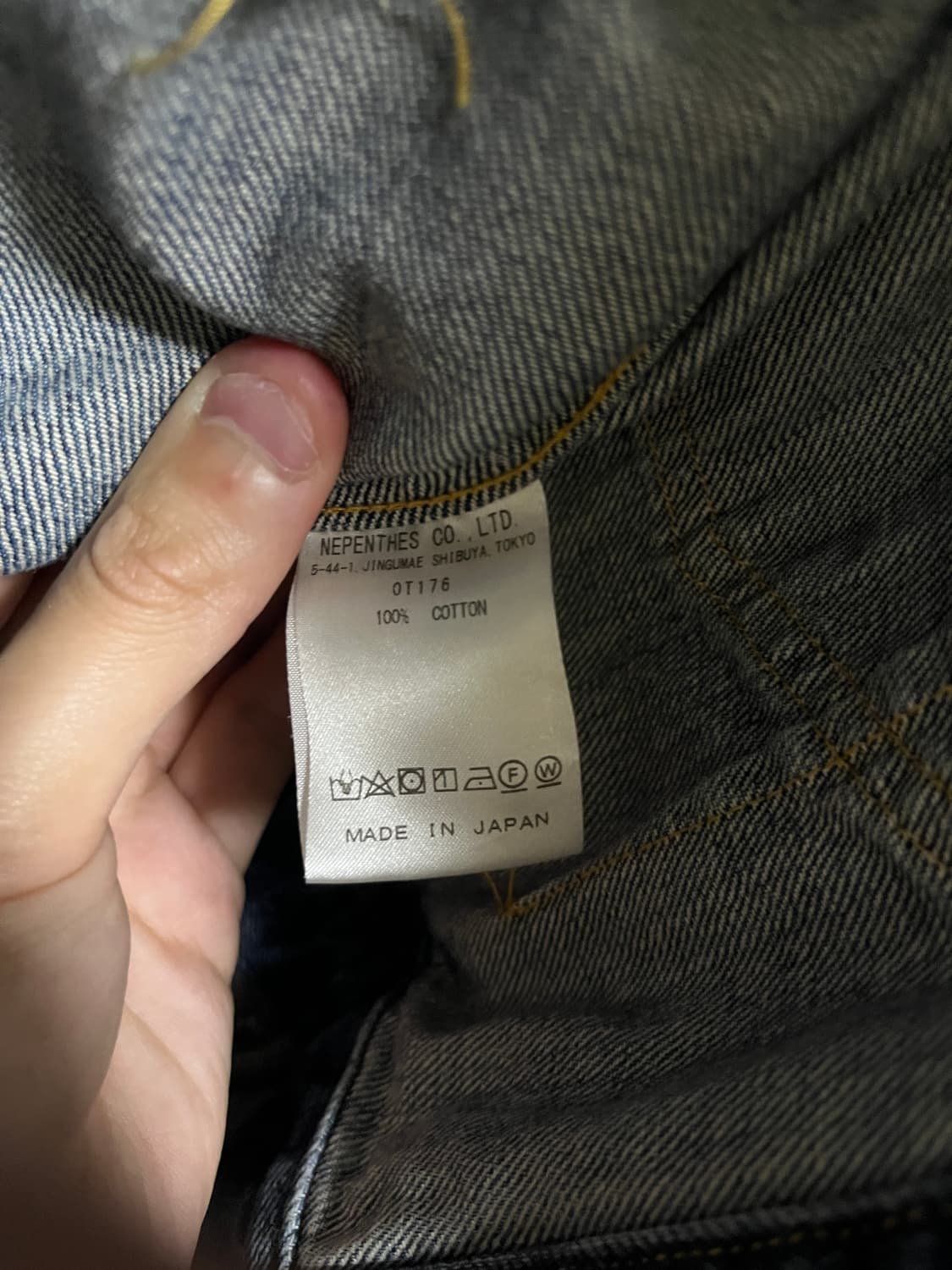 니들스 12oz HD 데님 All-in-one 상품이미지4