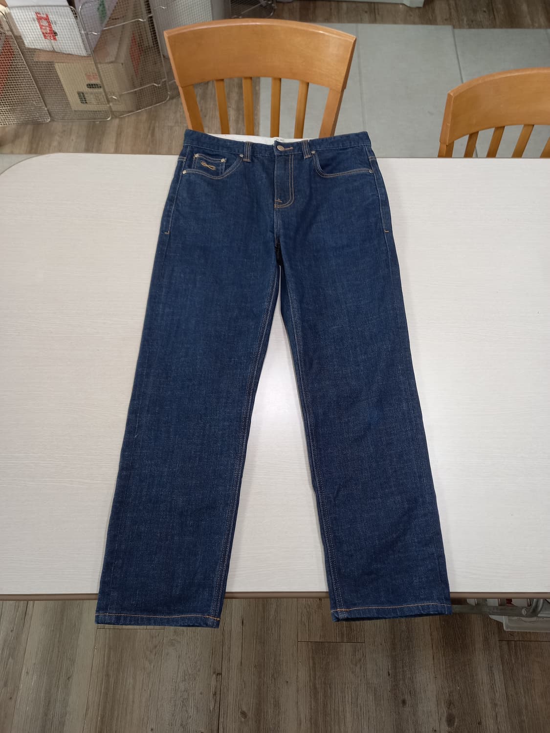 32 PLAC Steeze 스판 일자진 진청 32-298 상품이미지1