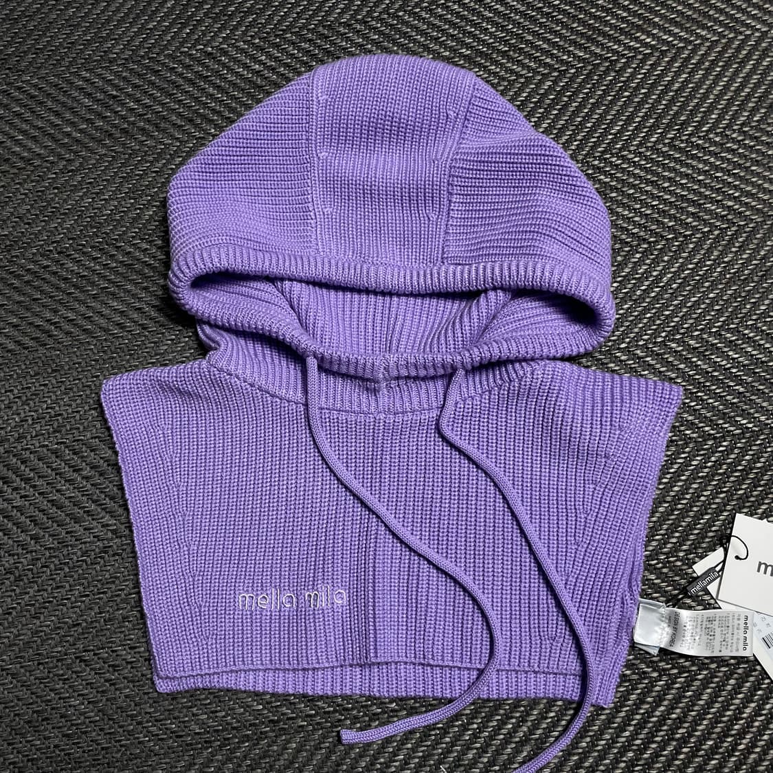 Mellamila 터틀넥 후디 바라클라바y 5151 상품이미지2