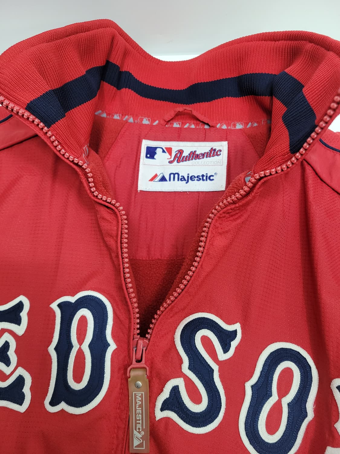 마제스틱 MLB 보스턴 레드삭스 덕아웃 선수용 자켓  상품이미지6