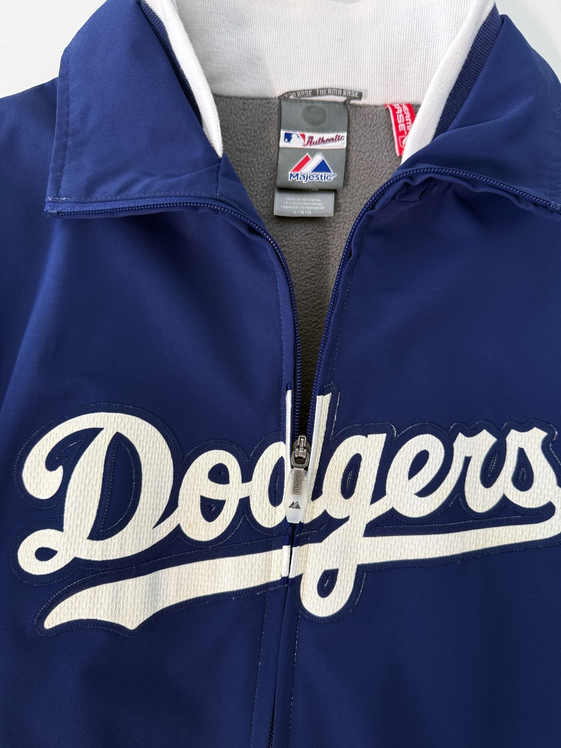 마제스틱 루즈핏 LA 다저스 베이스볼 봄버 자켓 상품이미지5