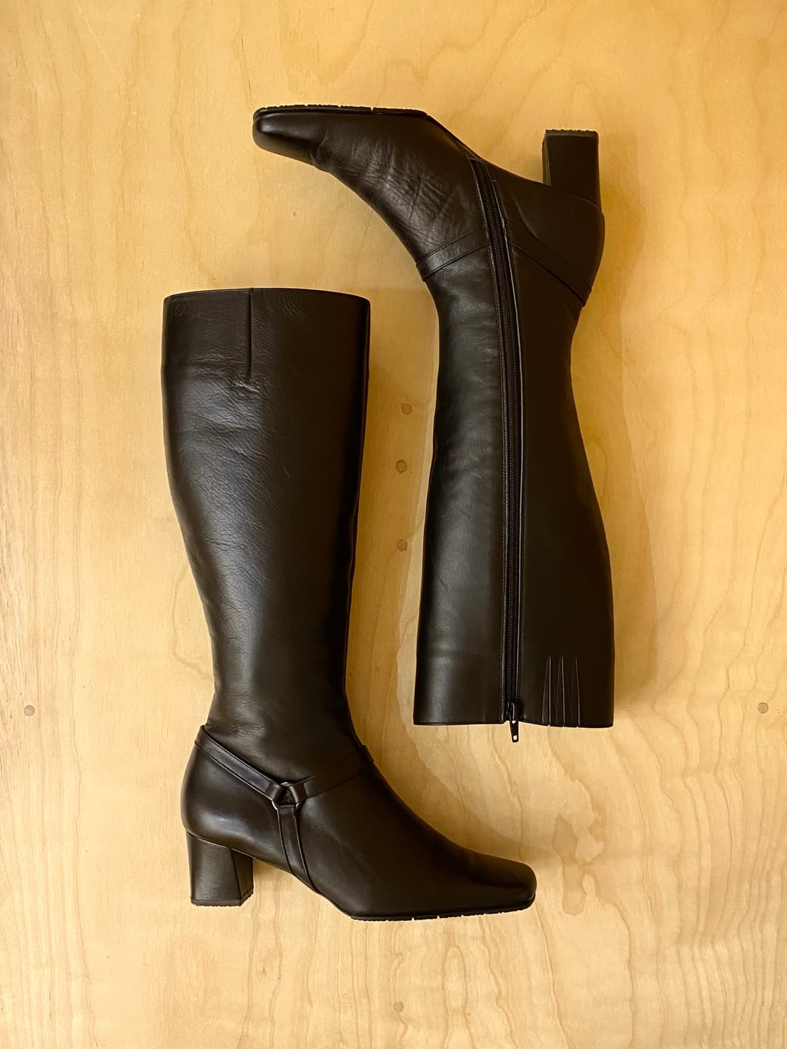 VTG square toe harness boots 스퀘어토 하네스 부츠 상품이미지3