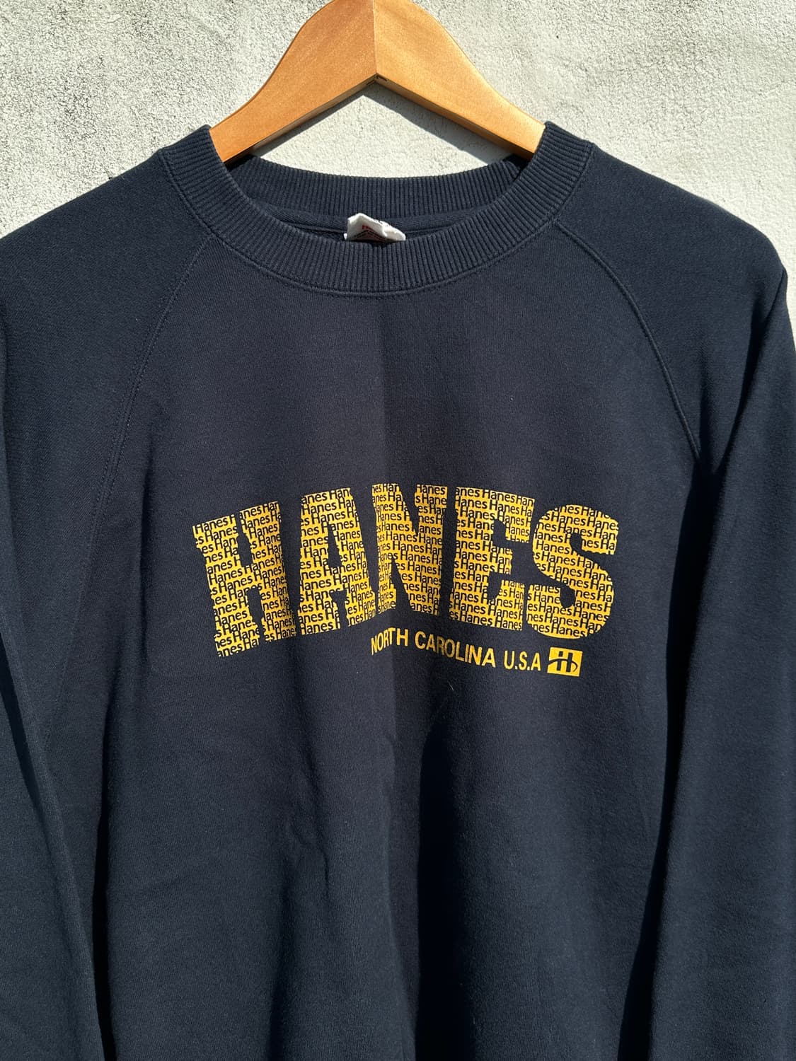 [XL] HANES 헤인즈 로고 맨투맨 스웻셔츠 상품이미지2