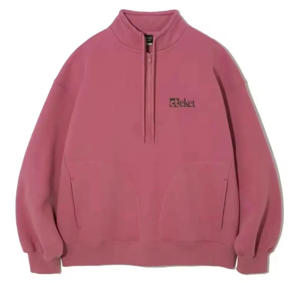 테켓 하프집업 맨투맨 Plan Half Zip-Up Sweatshirt 상품이미지2