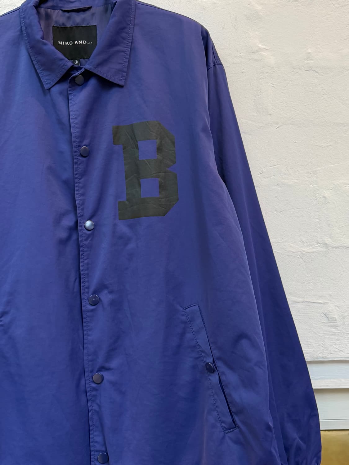 Niko And 나일론 혼방 코치 자켓 4 상품이미지3