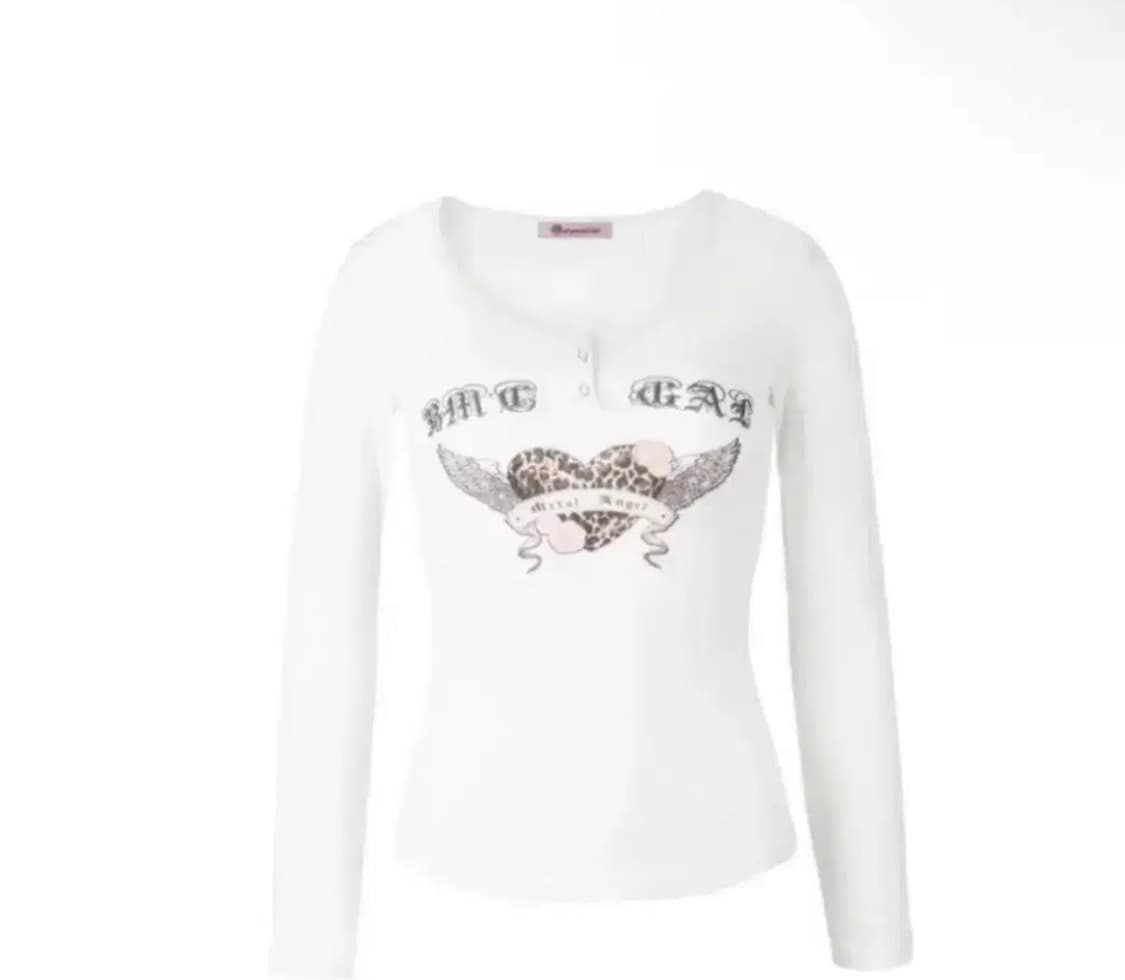 베이비메탈클럽 gal t 티셔츠 화이트 상품이미지1