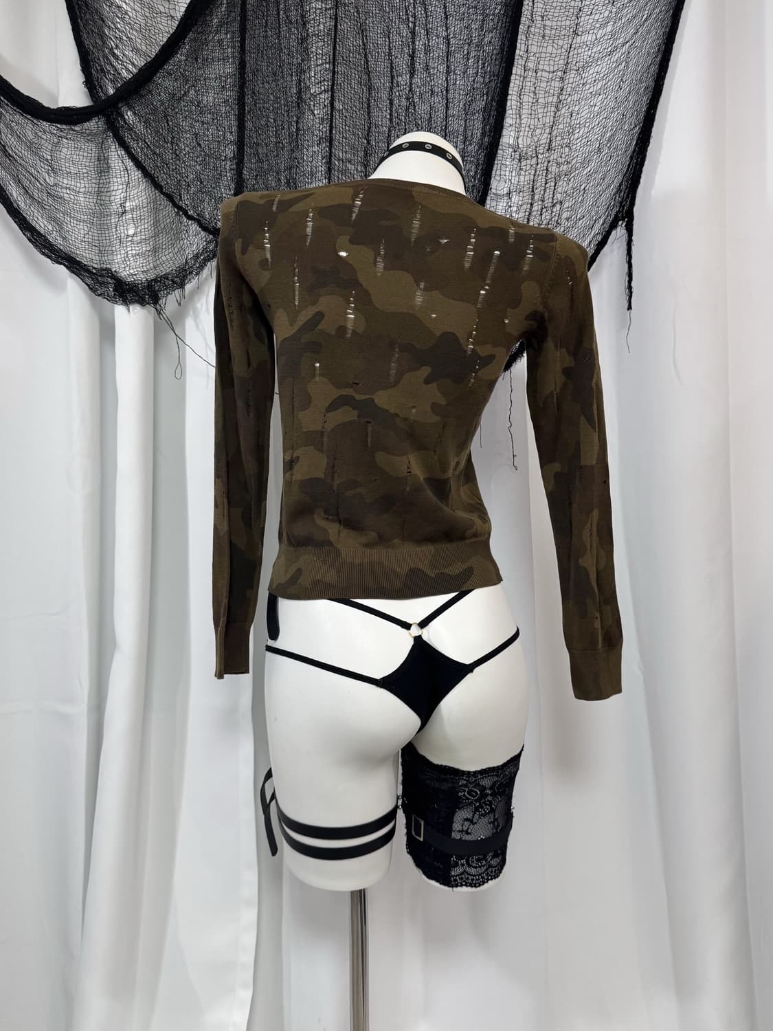 military damage knit 상품이미지3