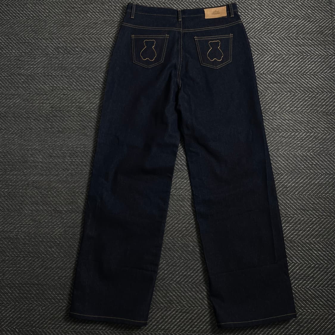 아코스튜디오 백 포켓 베어 스티치 생지 팬츠y 4376 상품이미지2