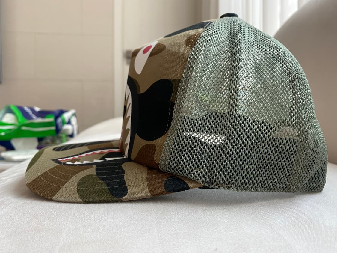 베이프 샤크 카모캡 상품이미지2