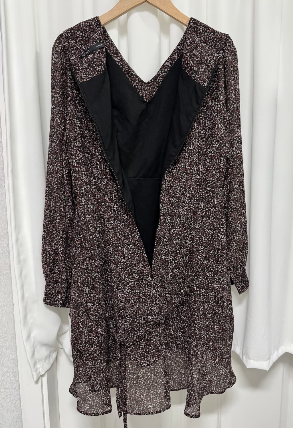 MIXXO 프릴 플라워 원피스  상품이미지8