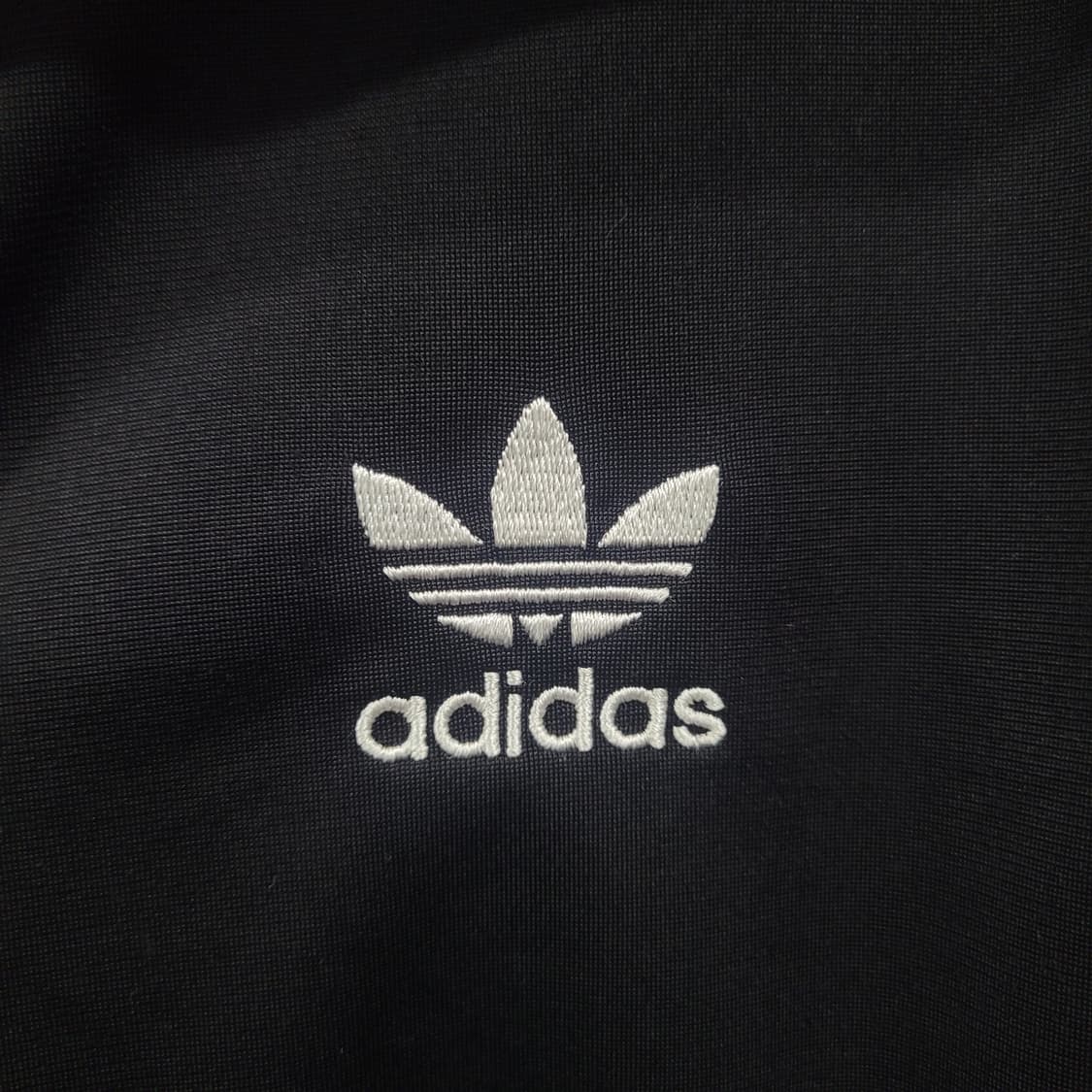 아디다스 불꽃 파이어버드 검흰 백로고 트랙탑 져지  상품이미지4