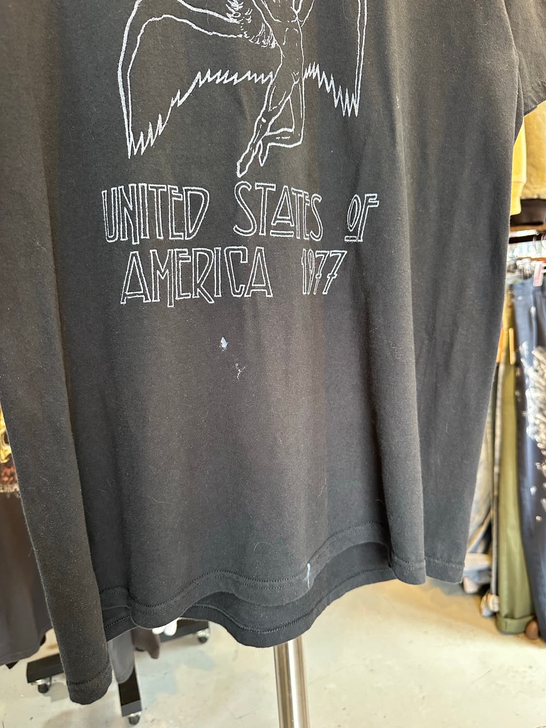 레드 제플린 락밴드 프린팅 티셔츠 상품이미지4