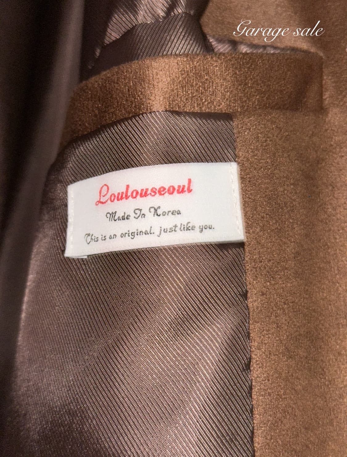 루루서울 Mongcrack single coat 상품이미지5