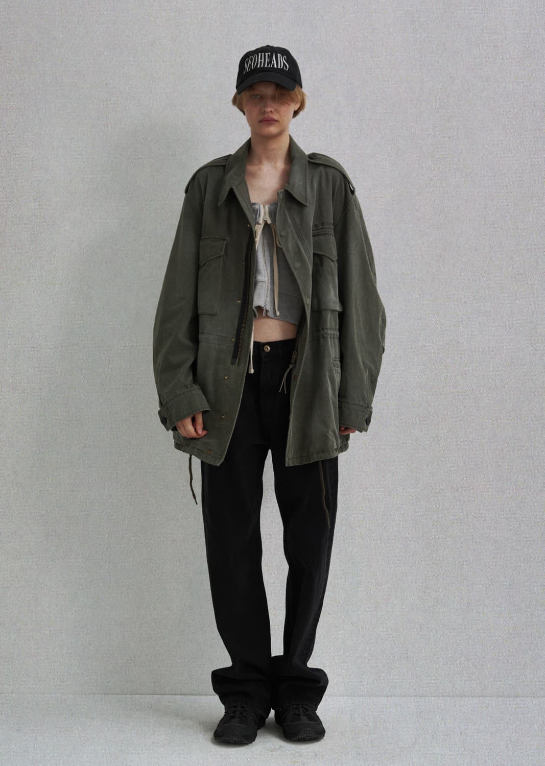 Seo WASHED COTTON FIELD JACKET 상품이미지2