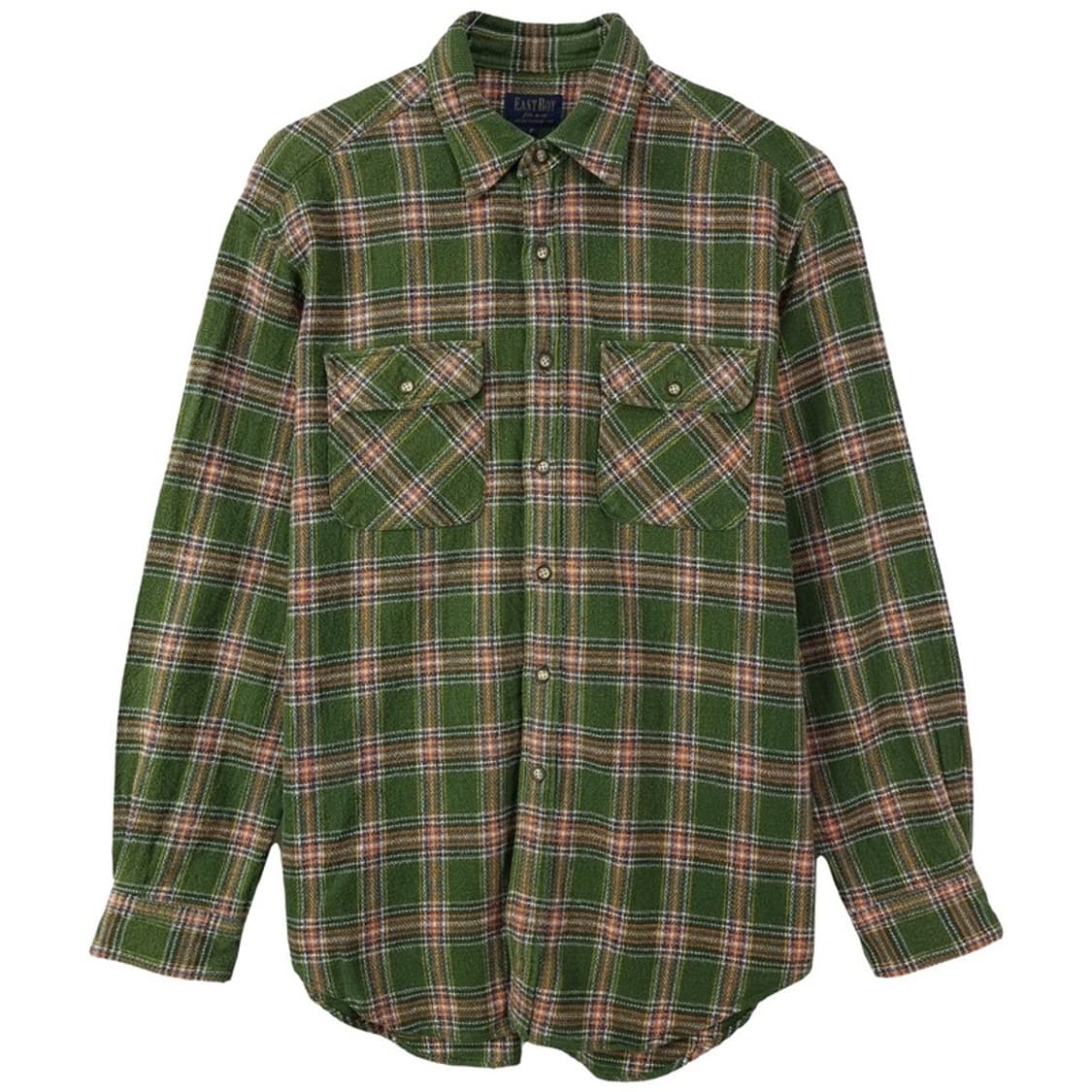 [이스트보이] 빈티지 체크 투포켓 셔츠 M18593 상품이미지2