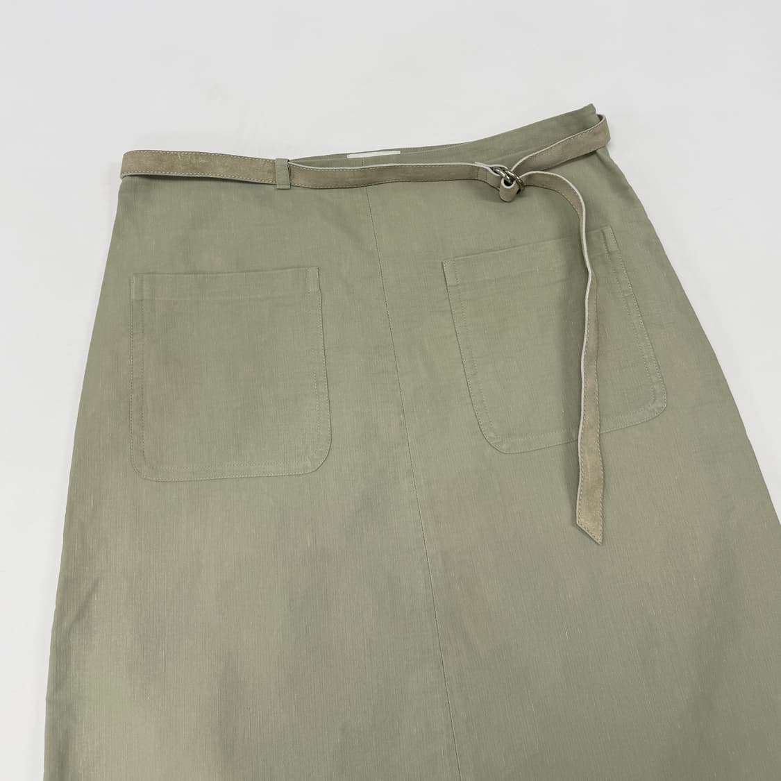 Dries Van Noted leather belted skirt 상품이미지4