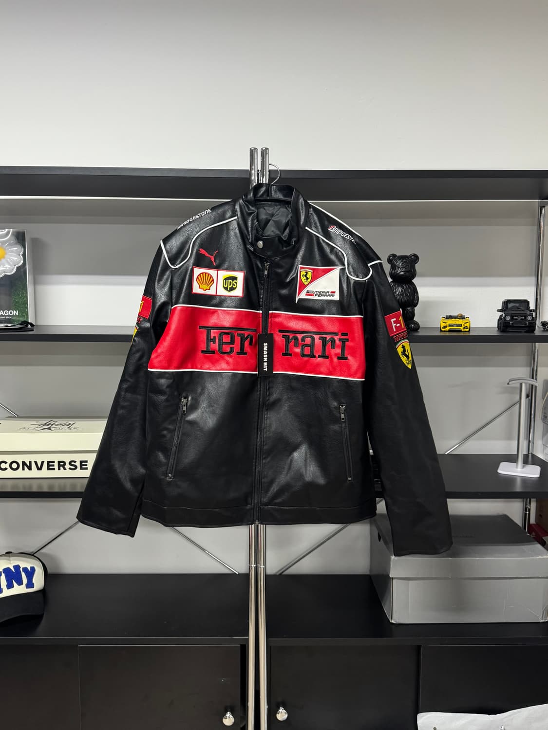 페라리 바이커 레더자켓 xl 상품이미지1