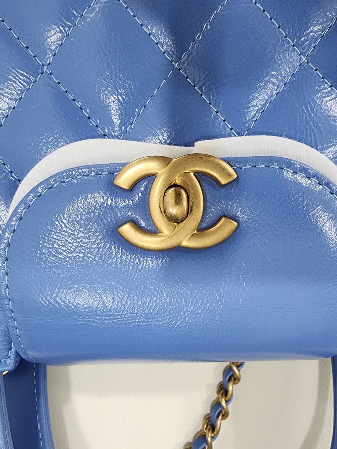 샤넬 캘리백 블루  상품이미지4
