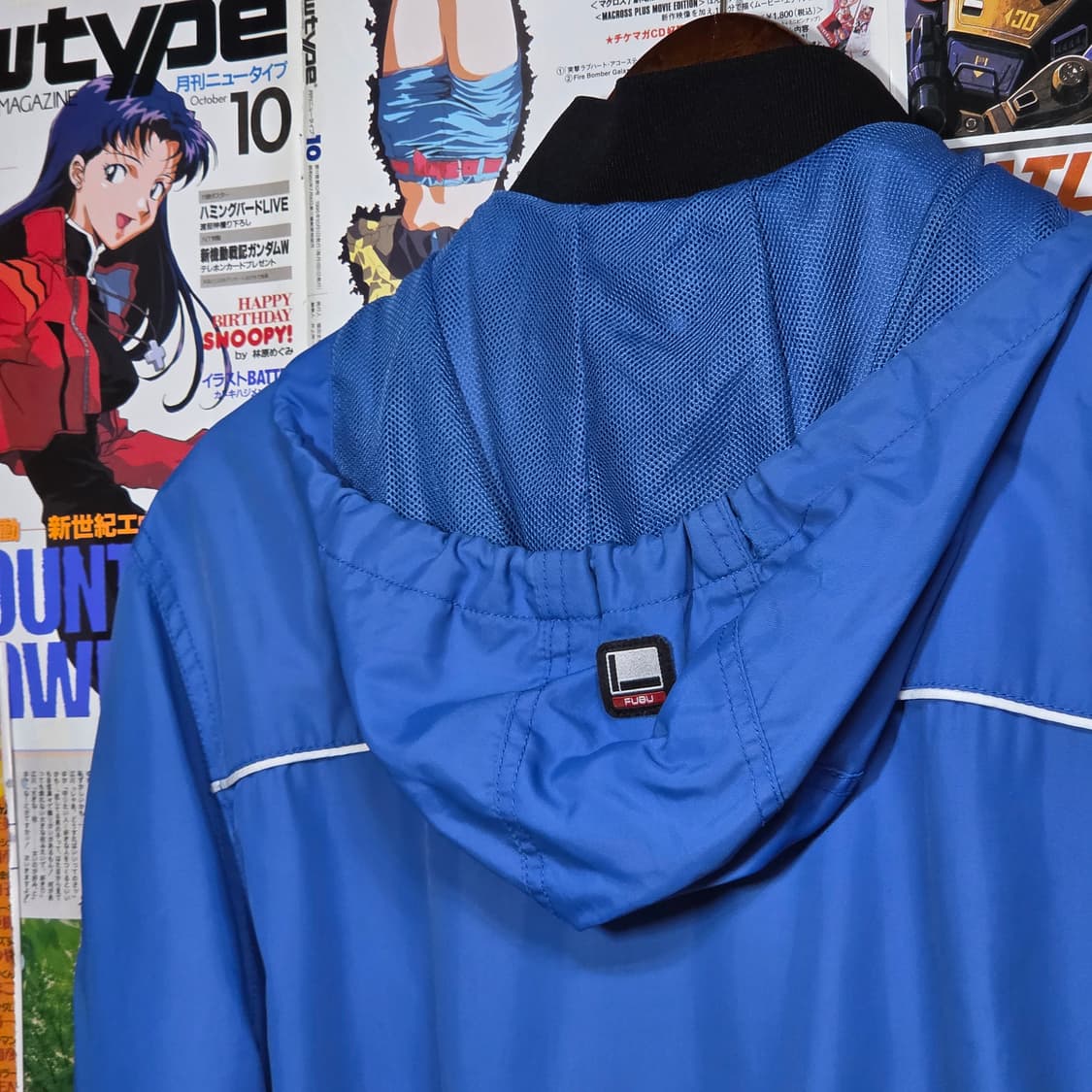 후부 블루 레이싱 바람막이 트랙탑  상품이미지7