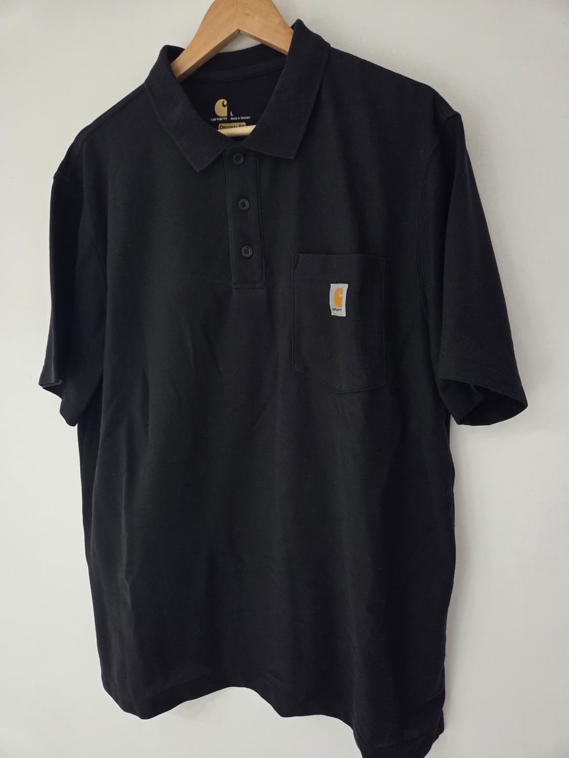 칼하트 블랙 반팔 카라티(L,105사이즈) 상품이미지3