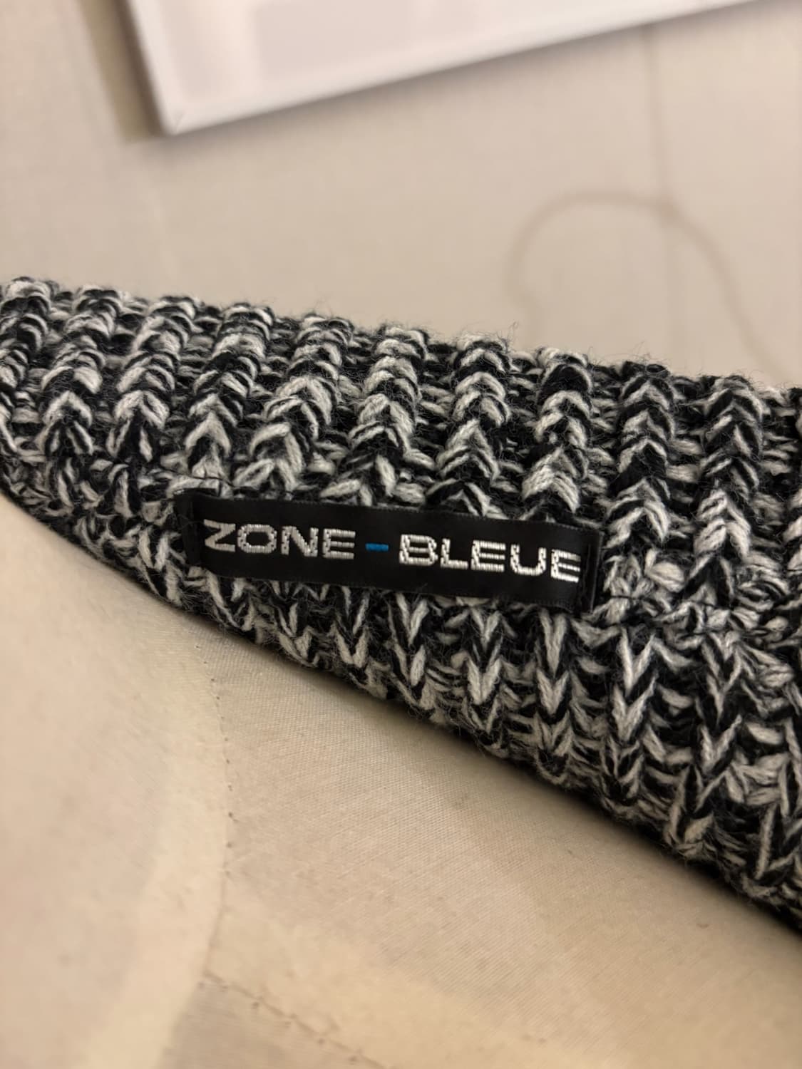 Zone bleue knit sleeve 상품이미지2