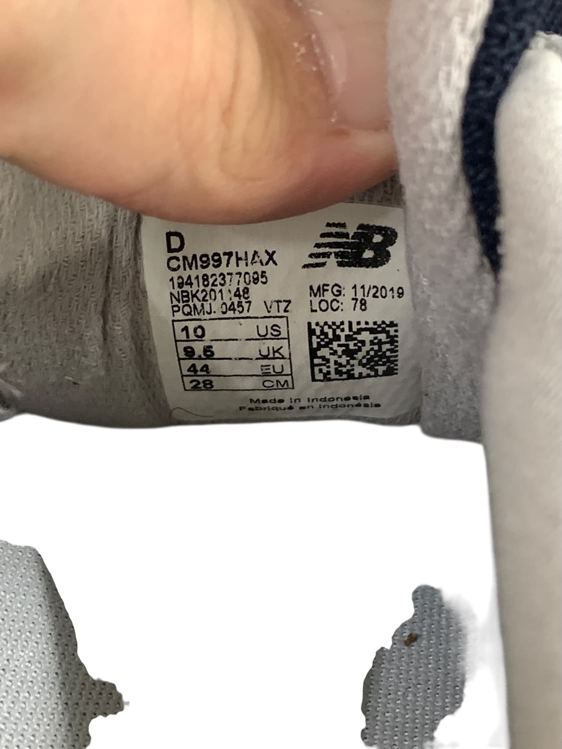 뉴발란스 997H 그레이 280 상품이미지7