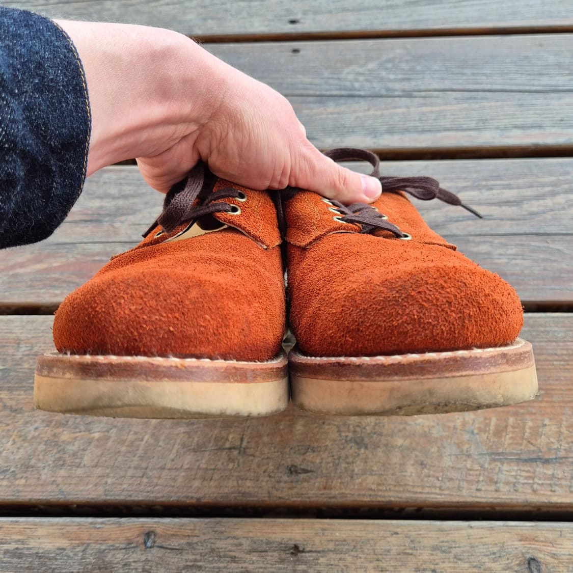 산타로사 딕슨 옥스포드 7.5사이즈 러스트스웨이드 상품이미지4