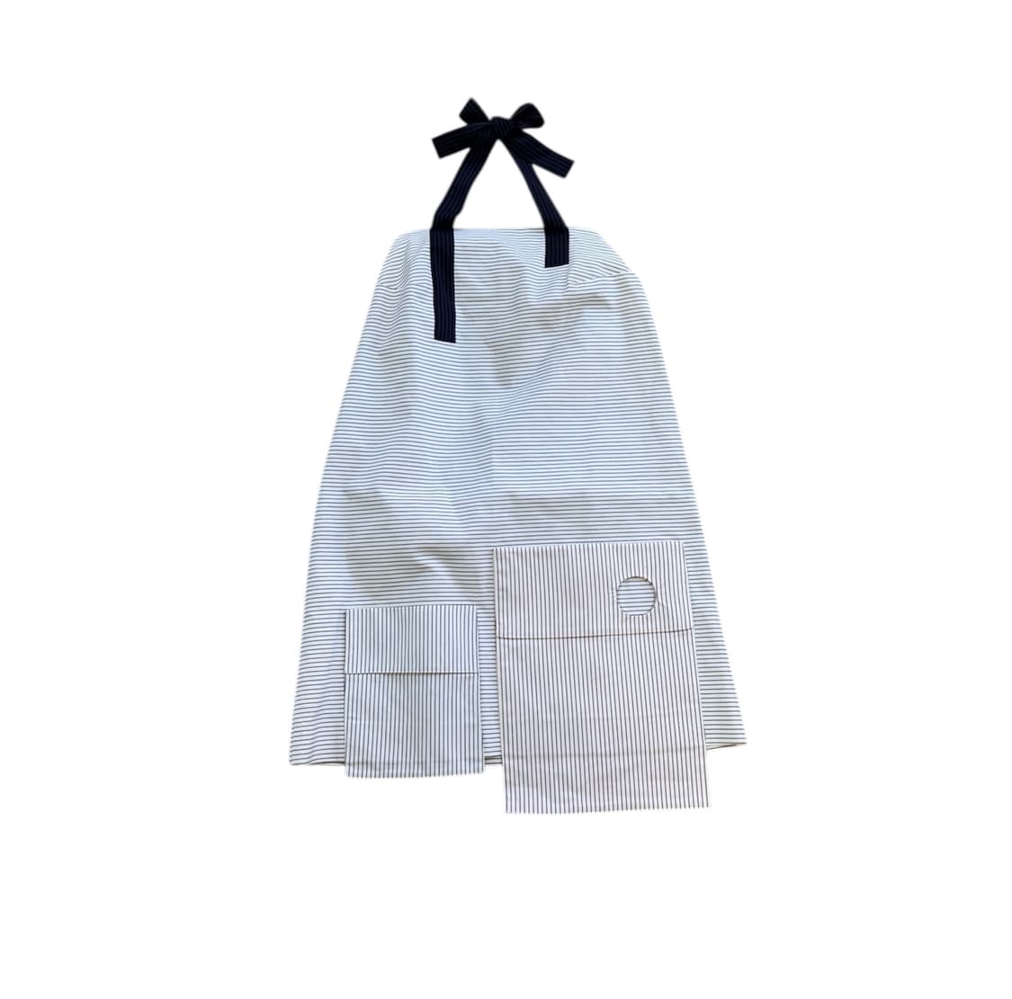 자크뮈스 스트라이프 멀티포켓 원피스 상품이미지1