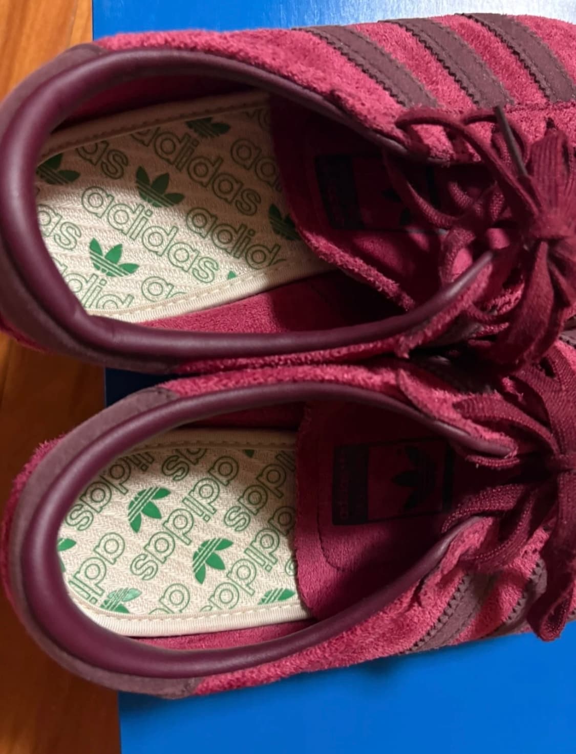 아디다스 토바코 스니커즈 버건디 235 상품이미지2