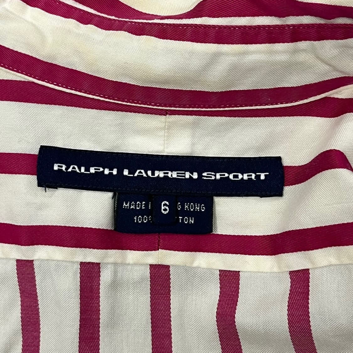 [정품/6] 폴로 랄프로렌 스트라이프 긴팔 셔츠 b17 상품이미지5