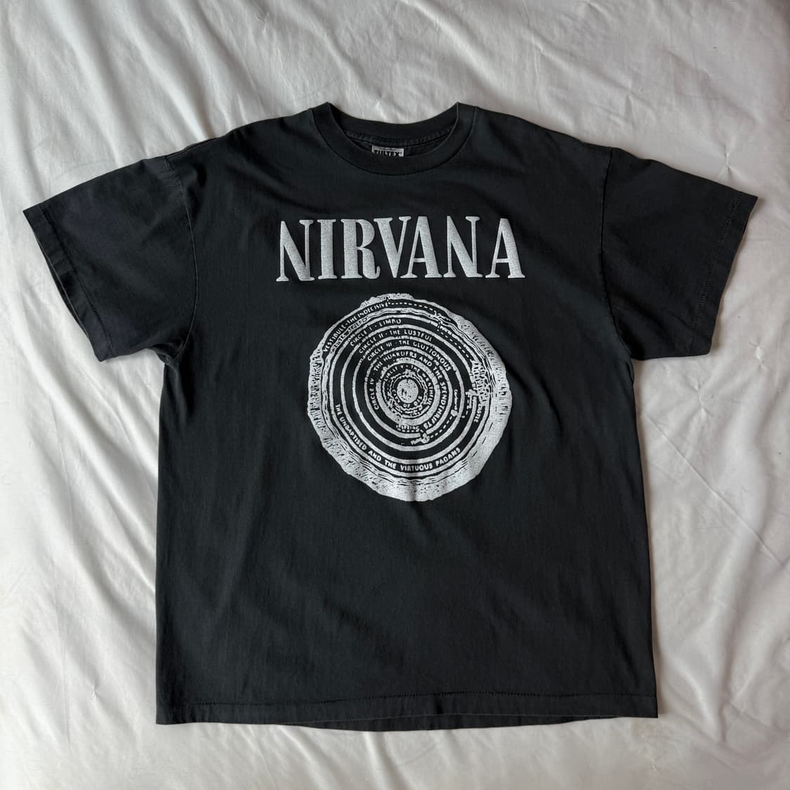 90s 너바나 NIRVANA 초기 베스티뷸 빈티지 티셔츠 상품이미지2