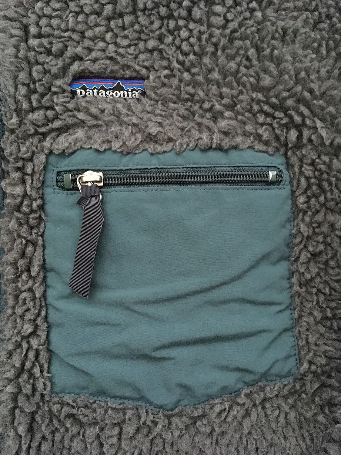 00s Asphalt grey classic retro deep pile 상품이미지4