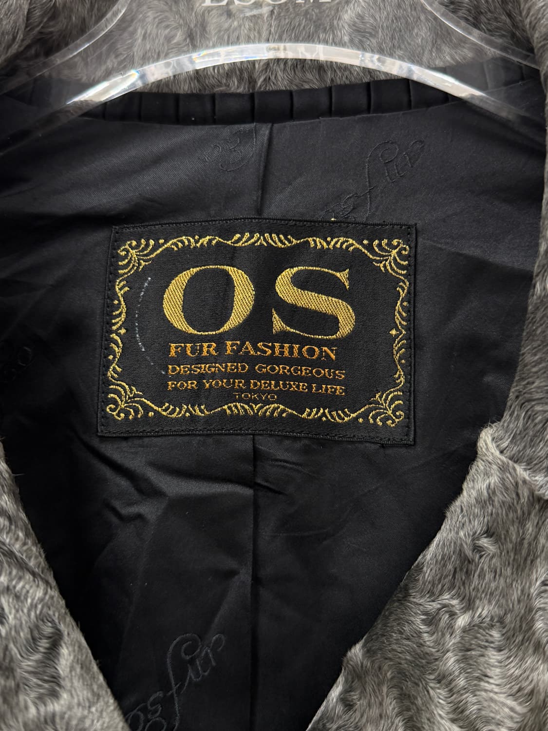 OS Fur Fashion 브로드테일 램 퍼 코트 상품이미지9