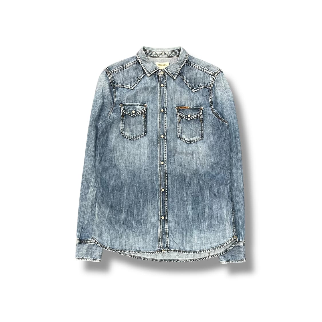  디젤 웨스턴 데님셔츠 y14135 상품이미지2