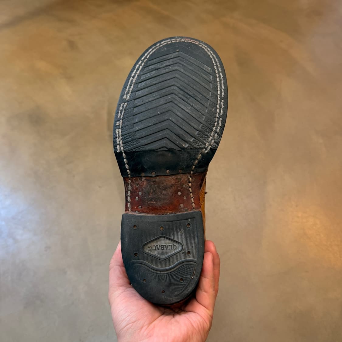 화이츠 부츠 세미드레스 투톤 브라이들 가죽 8d 상품이미지8