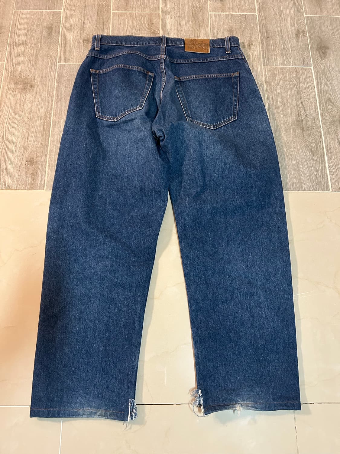 90s 스투시 데님 34 판매 made in usa 상품이미지7