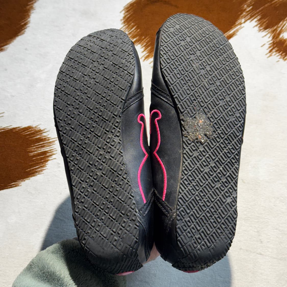 푸마 스피드캣 레더 블랙 핑크 (245) 플랫슈즈 상품이미지10