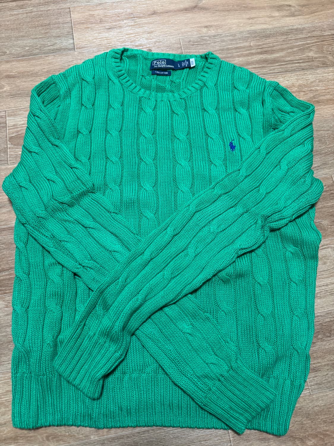 폴로니트 그린 상품이미지1