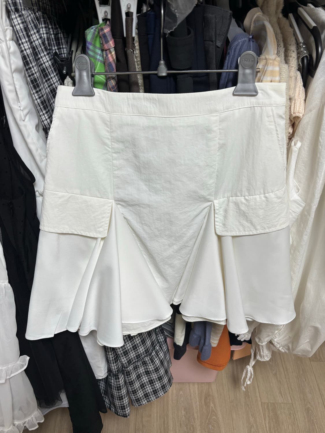 시눈 아이보리 스커트 상품이미지2