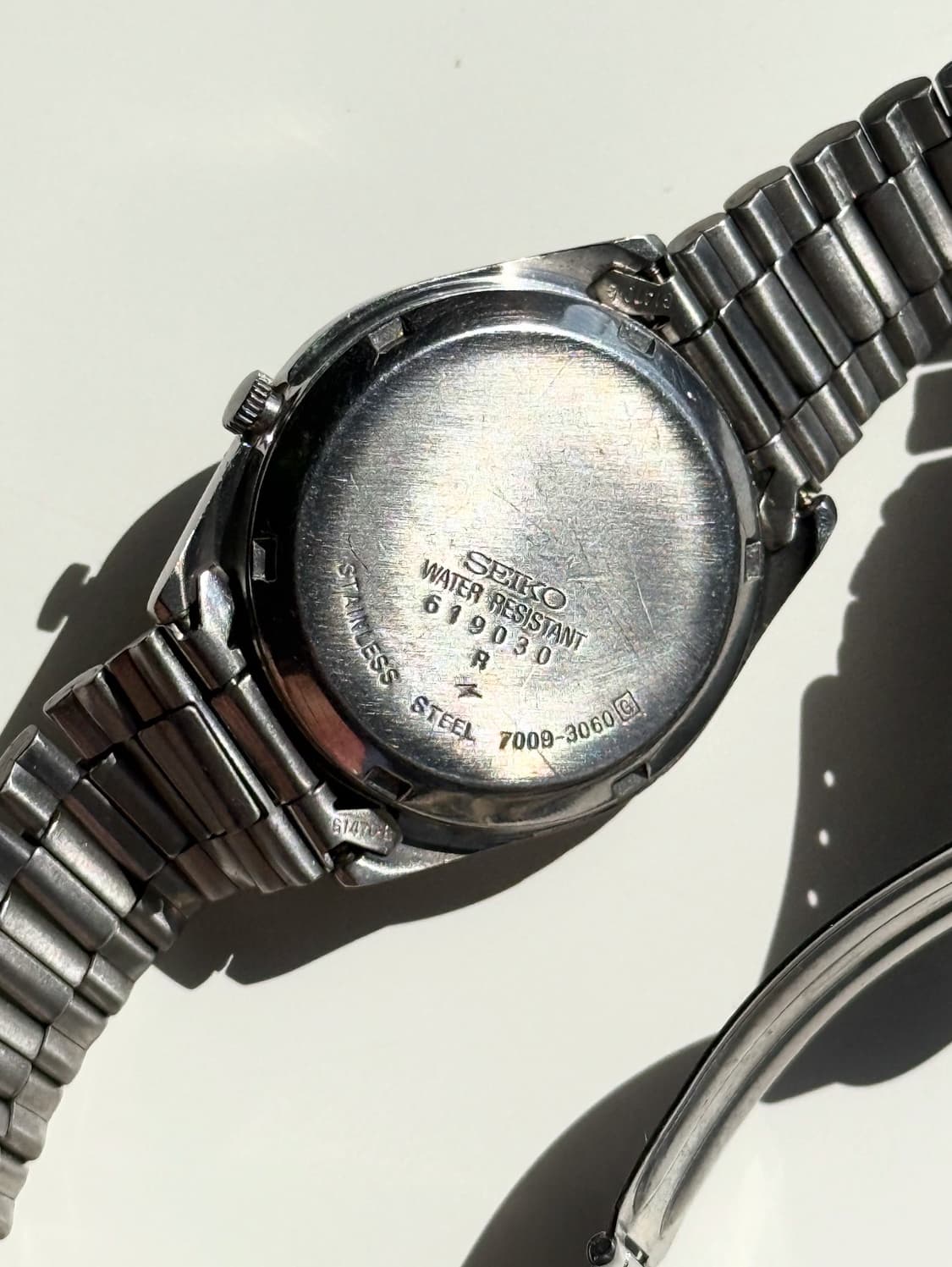 80s Seiko5 Automatic Vintage Metal Watch 상품이미지4